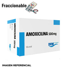 Amoxicilina 500mg x 1 Cápsula