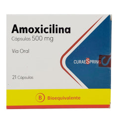 Amoxicilina Cápsulas 500mg