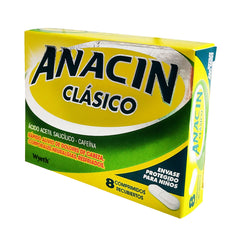 Anacin Clásico - 8 Comprimidos Recubiertos