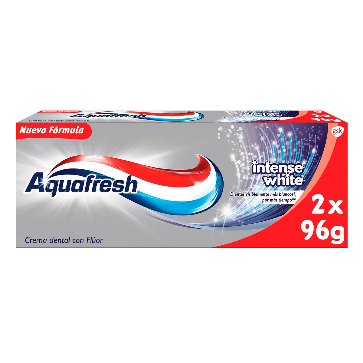 Pack Aquafresh Pasta Dental Intense White