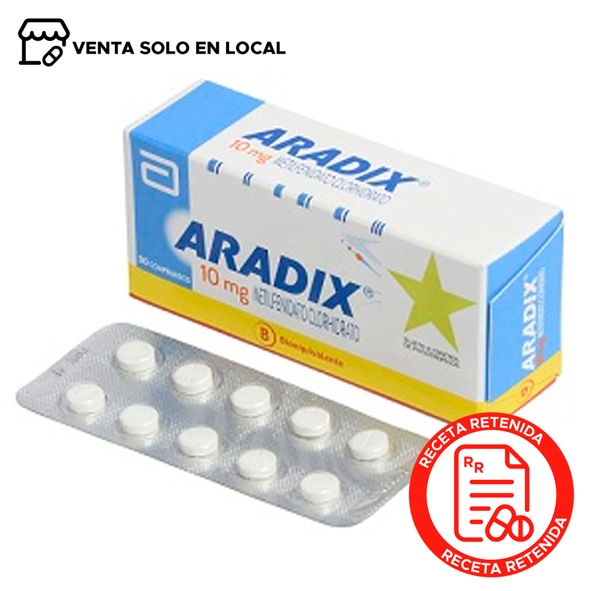 Aradix Comprimidos 10mg