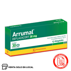 Arrumal Comprimidos 30mg (disponible solo para venta presencial)