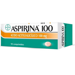 Aspirina Comprimidos 100mg.
