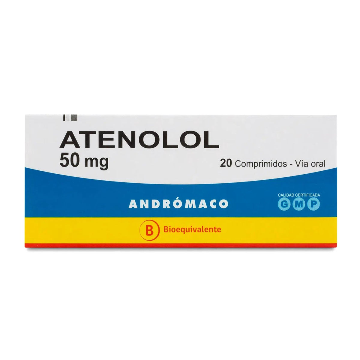 Atenolol Comprimidos 50mg.