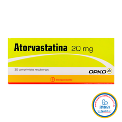 Atorvastatina Comprimidos Recubiertos 20mg Producto Cenabast