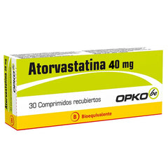 Atorvastatina Comprimidos Recubiertos 40mg