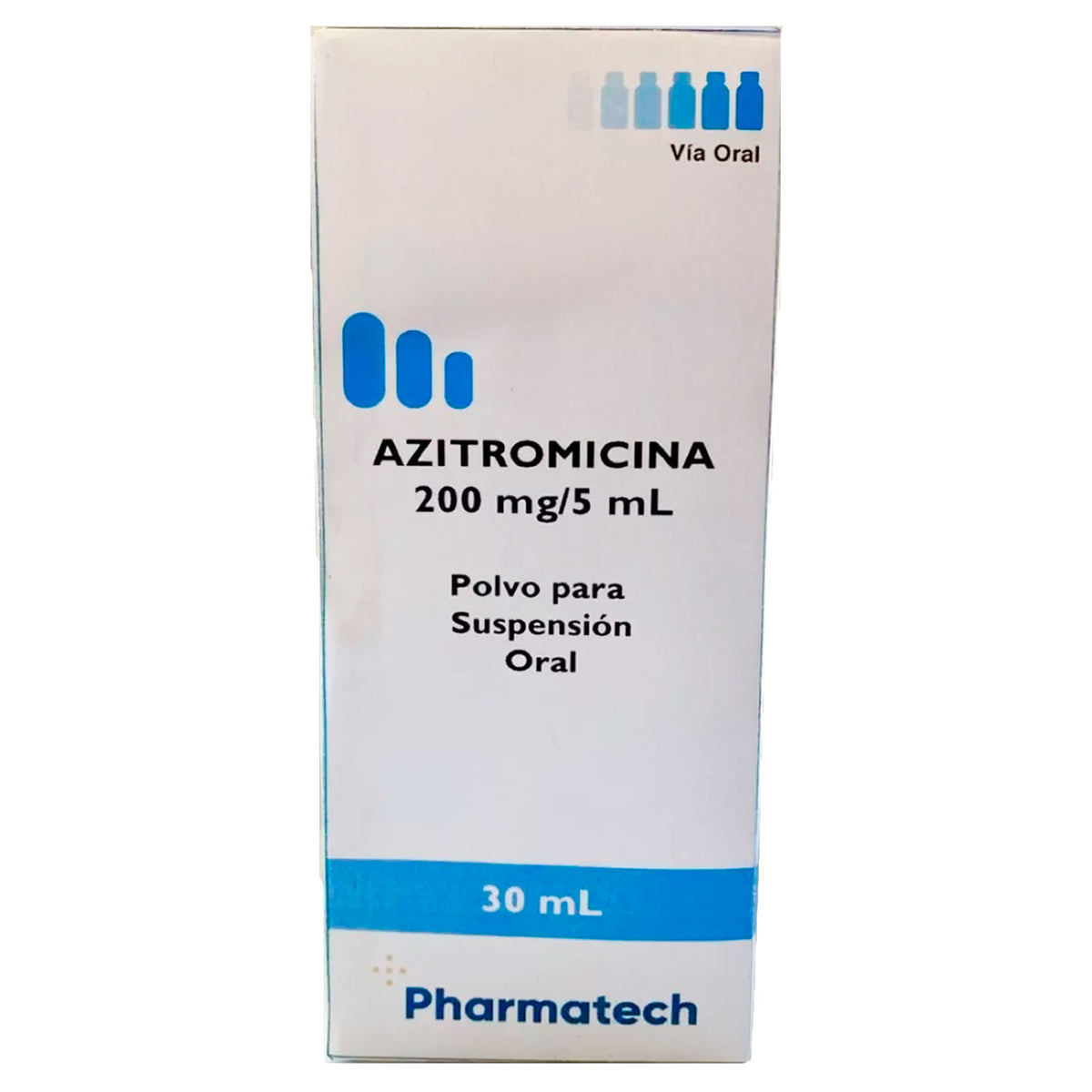 Azitromicina Polvo para Suspensión Oral 200mg/5ml