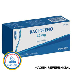 Baclofeno Comprimidos 10mg Producto Cenabast