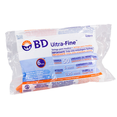 BD Ultra-Fine Jeringa Insulina 50UI