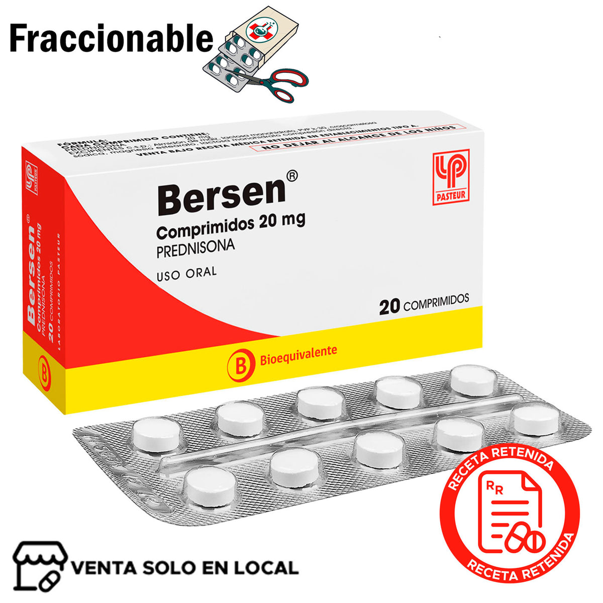 Bersen 20mg x 1 Comprimido