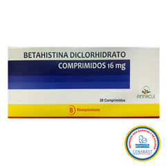 Betahistina Comprimidos 16mg Producto Cenabast