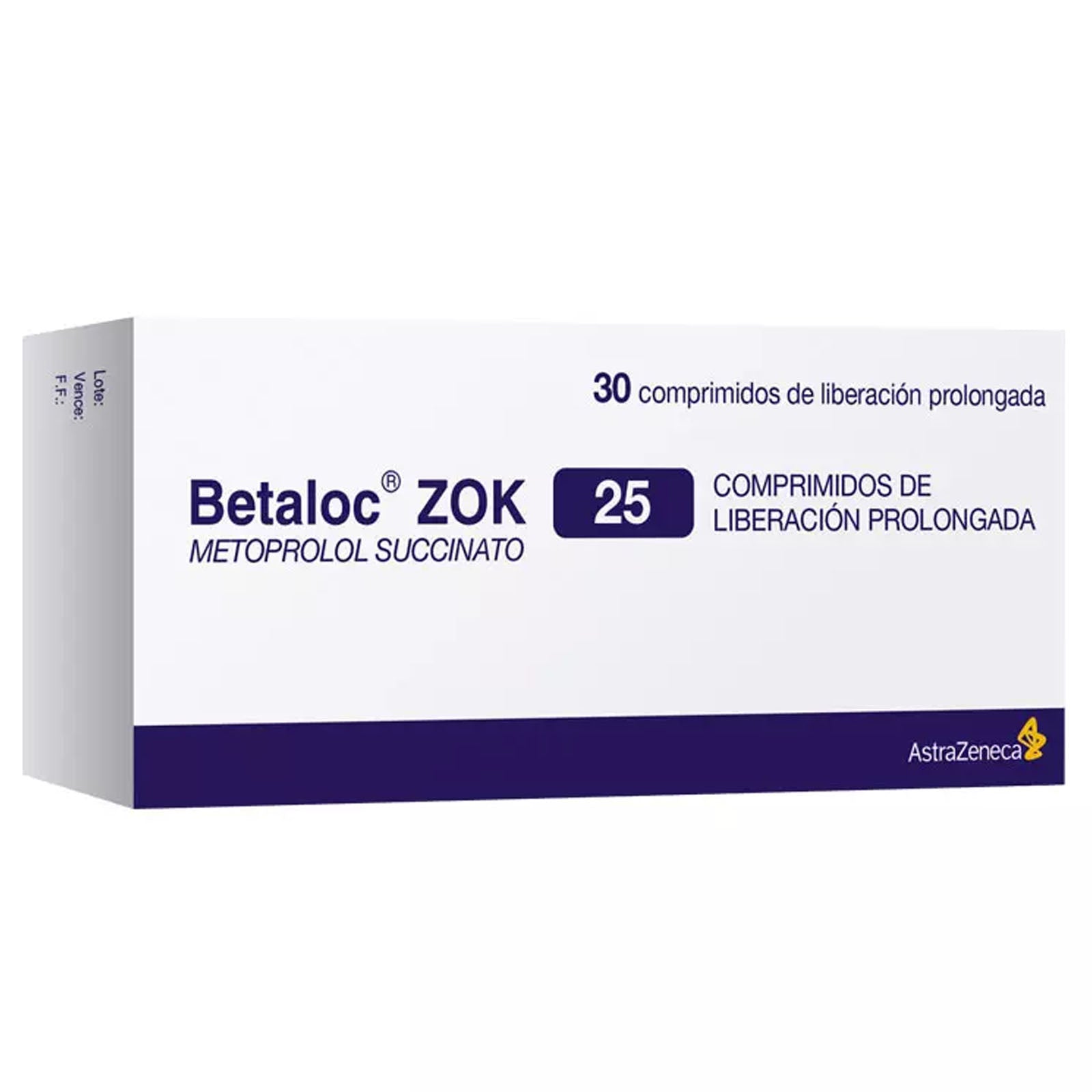Betaloc Zok Comprimidos de Liberación Prolongada 25mg – Farmacia El Quimico