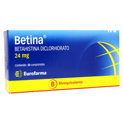 Betina Comprimidos 24mg.