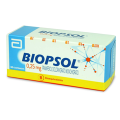 Biopsol Comprimidos 0,25mg