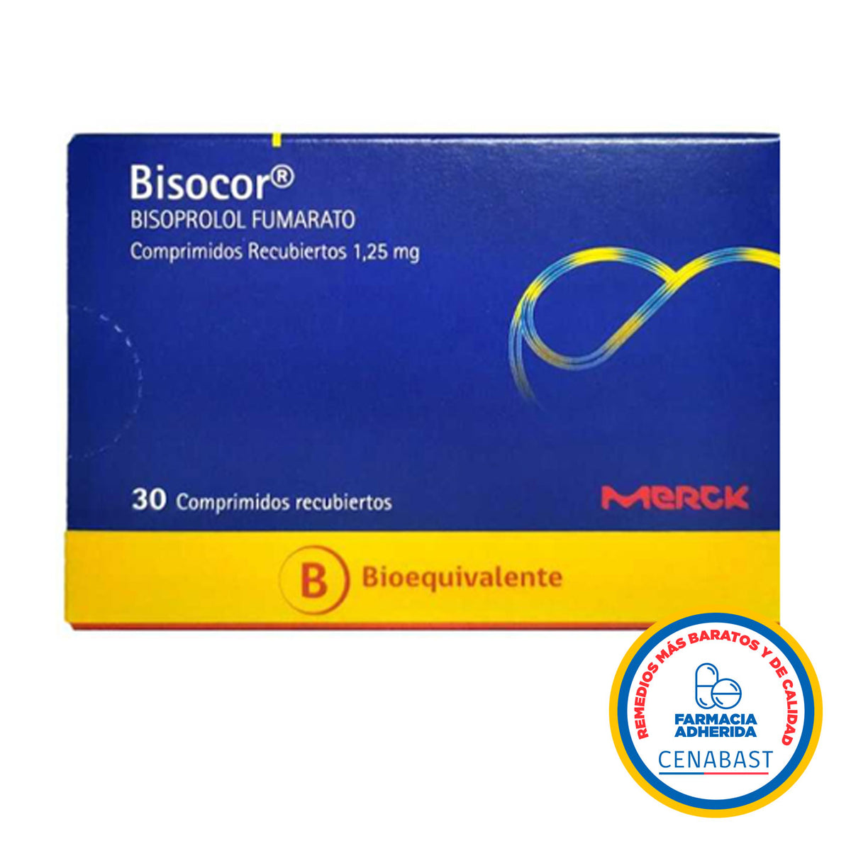 Bisocor Comprimidos Recubiertos 1,25mg Producto Cenabast