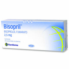 Bisopril Comprimidos Recubiertos 2,5mg.