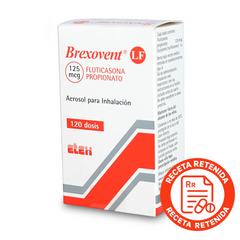 Brexovent LF Aerosol para Inhalación 125mcg  (disponible solo para venta presencial) (Copia)