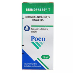 Brimopress-T Solución Oftálmica