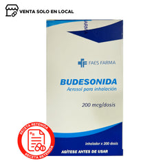 Budesonida Aerosol para Inhalación 200mcg