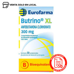 Butrino XL Comprimido recubiertos de liberación prolongada 300mg