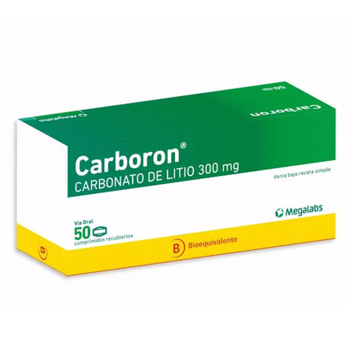 Carboron Comprimidos 300mg