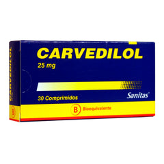Carvedilol Comprimidos 25mg