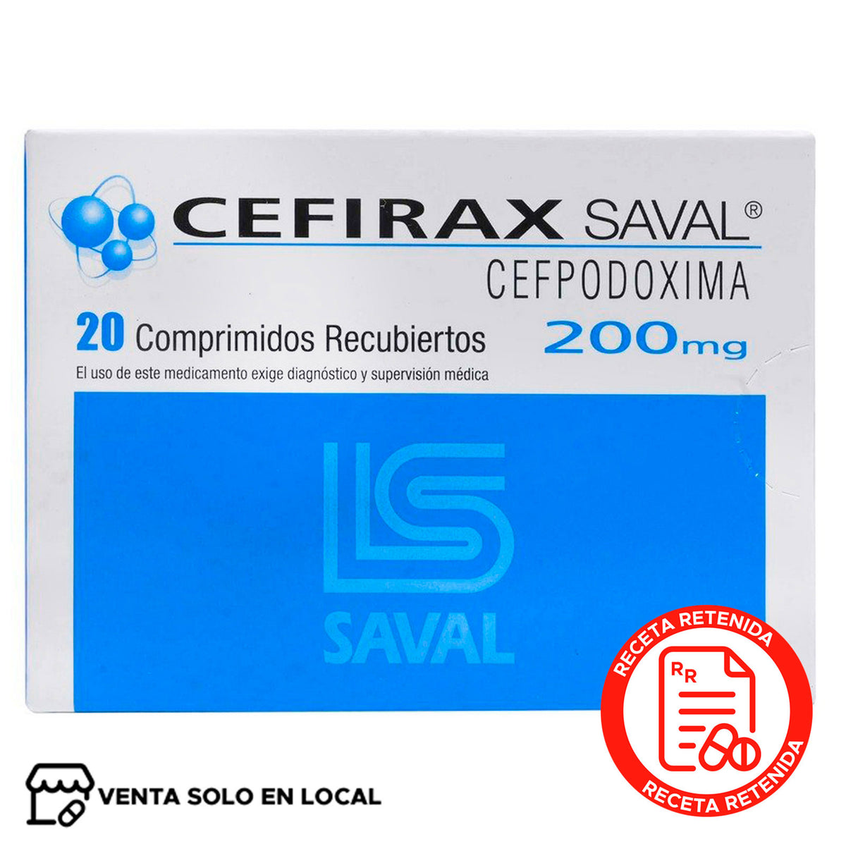 Cefirax 200mg - 20 Comprimidos Recubiertos