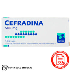 Cefradina Cápsulas 500mg