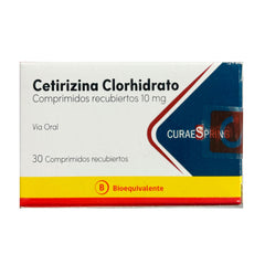 Cetirizina Comprimidos Recubiertos 10mg