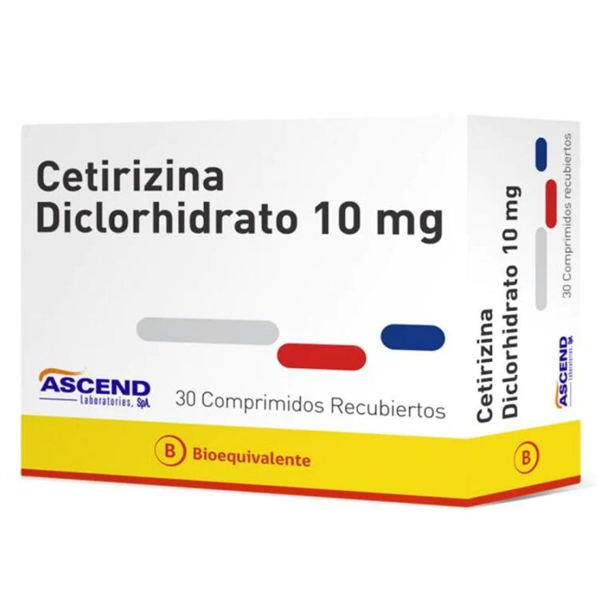 Cetirizina Comprimidos Recubiertos 10mg