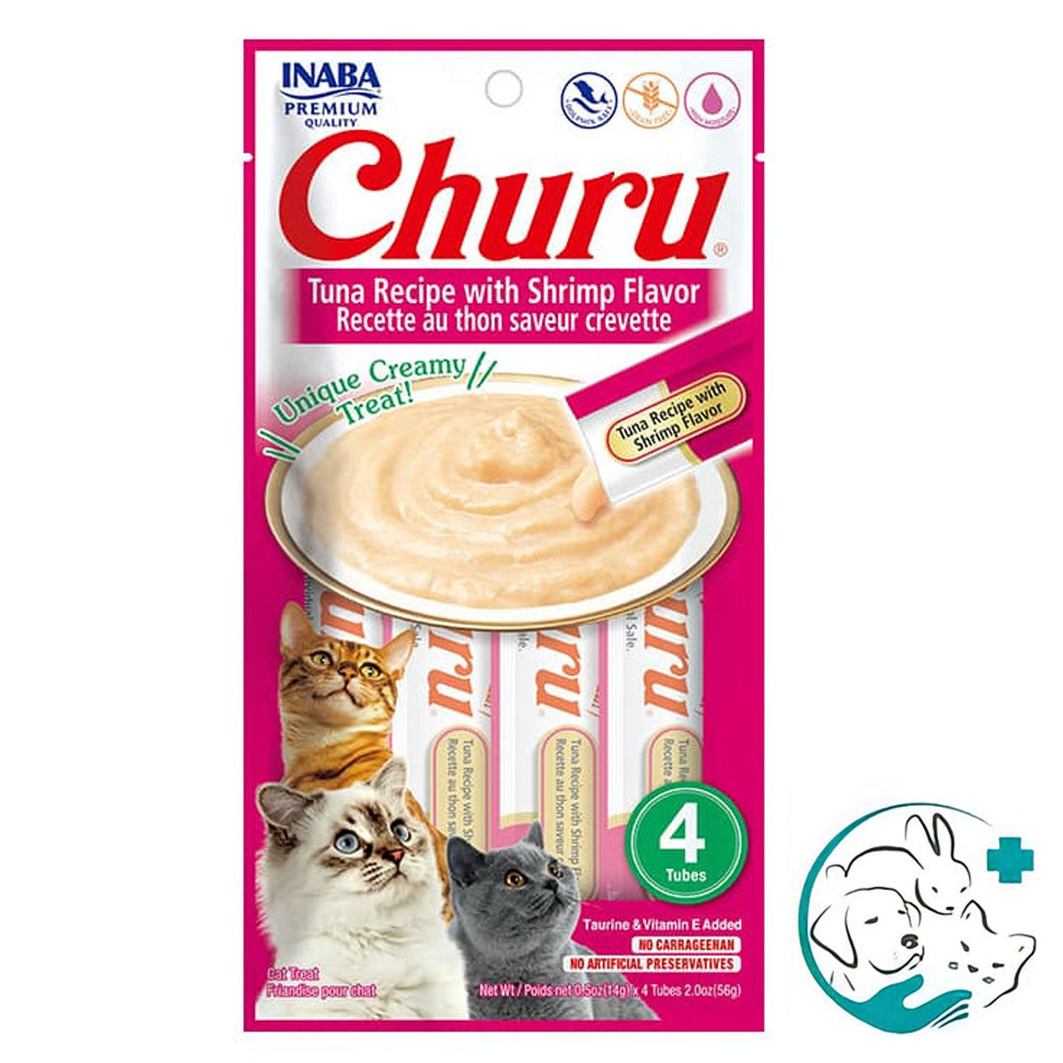 Churu Gato Sabor Atún y Camarón