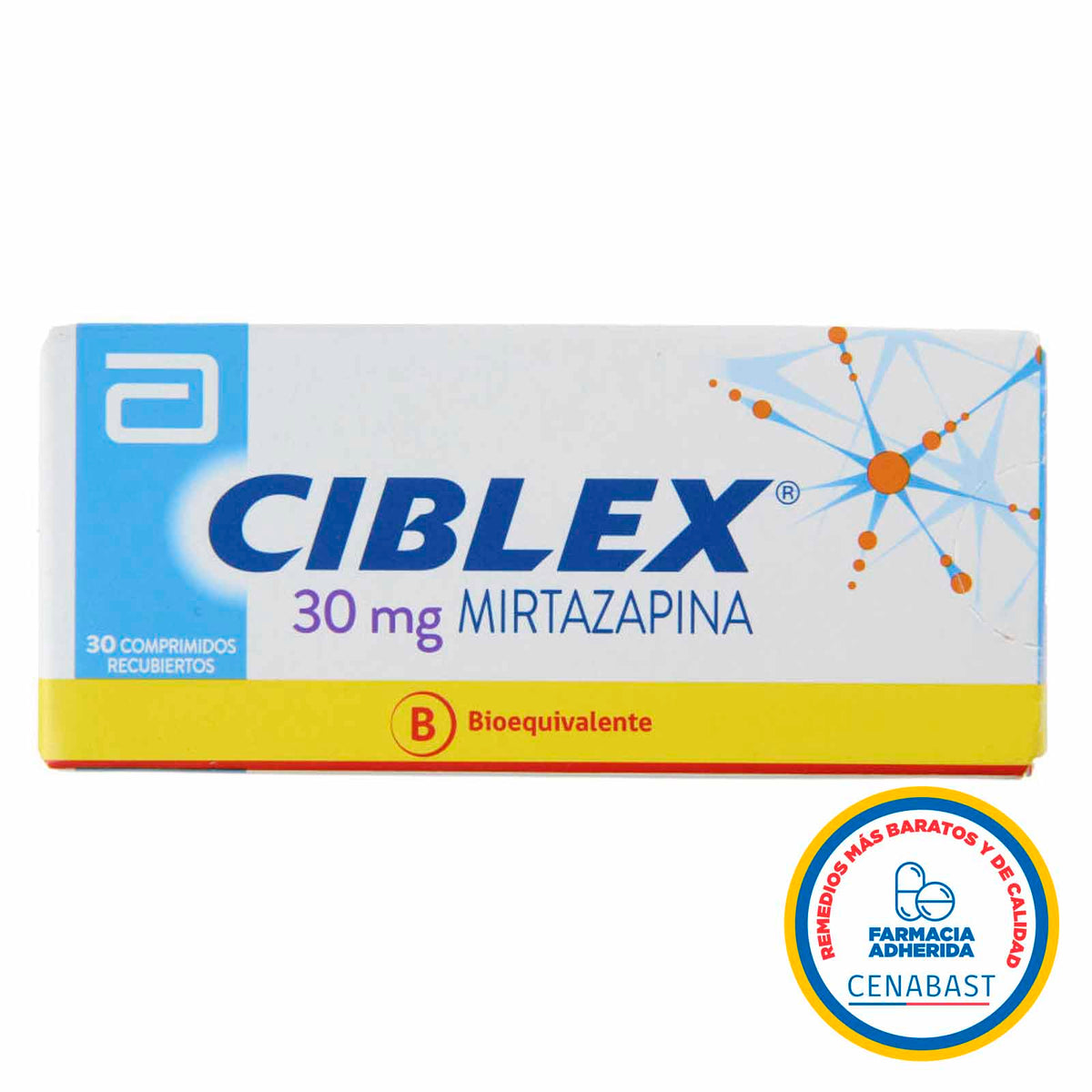Ciblex Comprimidos Recubiertos 30mg Producto Cenabast