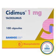 Cidimus Cápsulas 1 mg Producto Cenabast