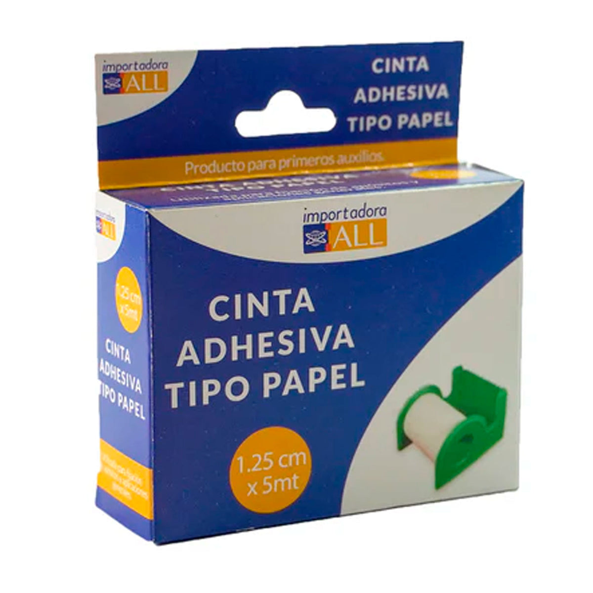 Cinta Adhesiva Tipo Papel 1,25cm