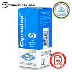 Ciprodex Solución Oftálmica Producto Cenabast