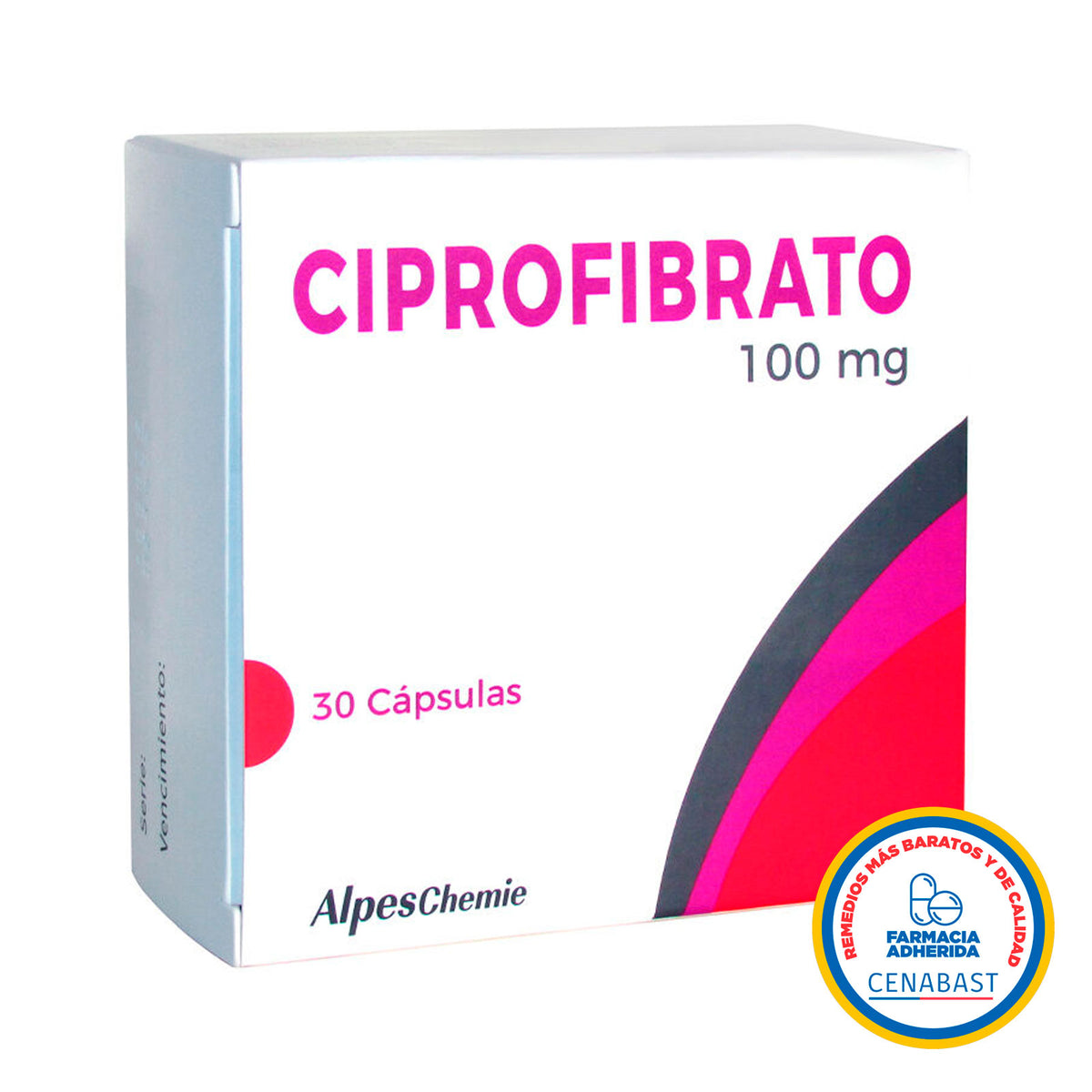 Ciprofibrato Cápsulas 100mg Producto Cenabast