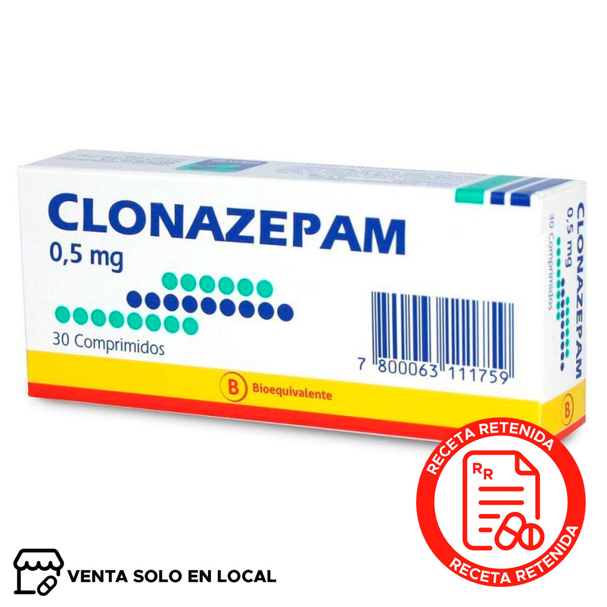 Clonazepam Comprimidos 0,5mg