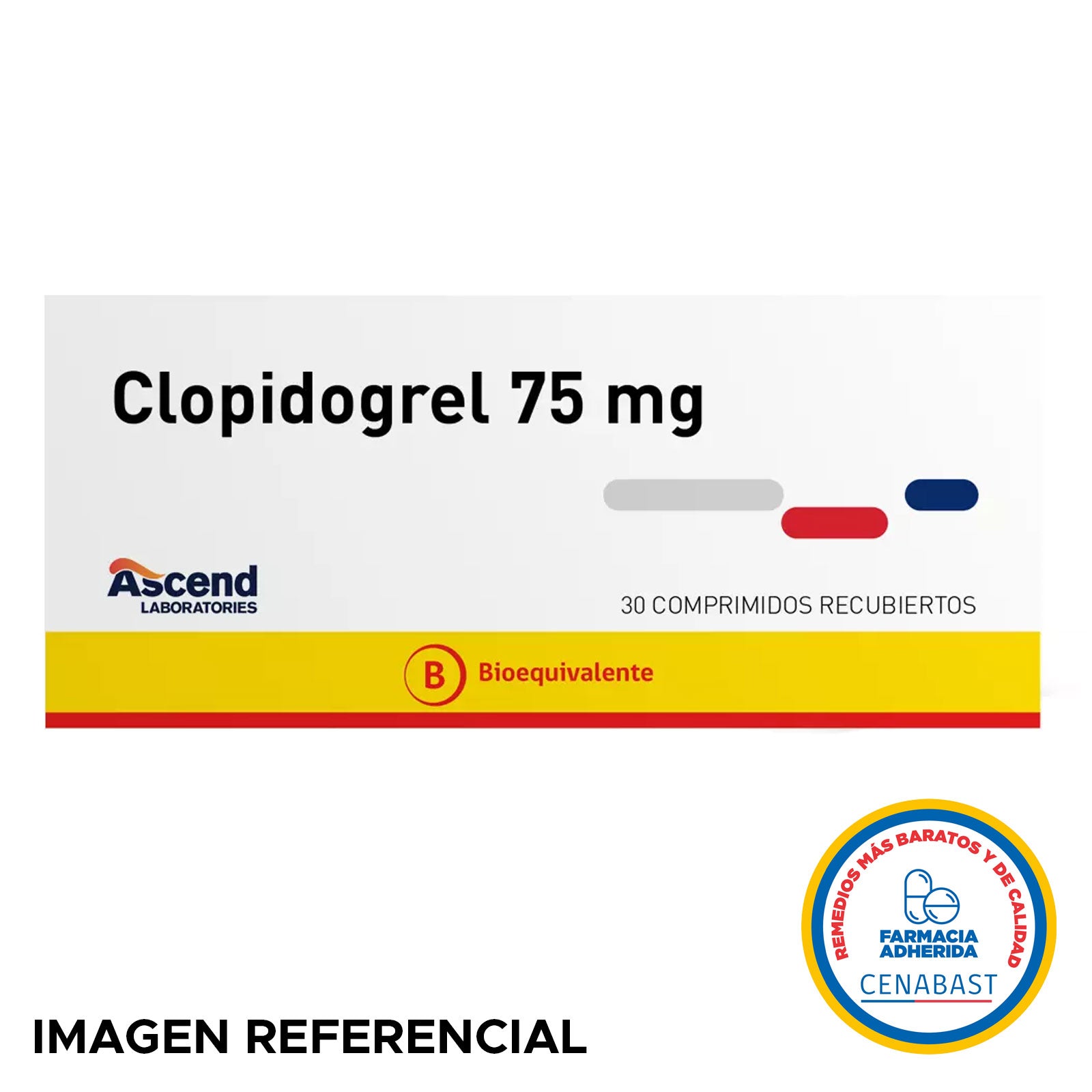 Clopidogrel Comprimidos Recubiertos 75mg Producto Cenabast