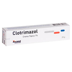 Clotrimazol Crema Tópica 1%.