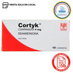 Cortyk Comprimidos 4mg Producto Cenabast