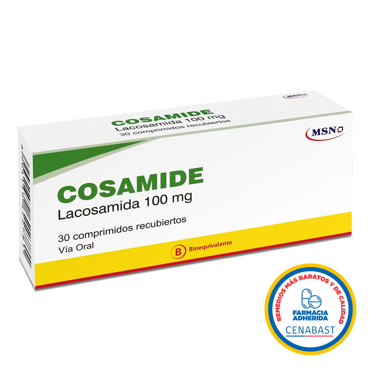 Cosamide Comprimidos Recubiertos 100mg Producto Cenabast