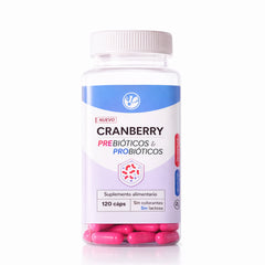 Cranberry Prebióticos & Probióticos Cápsulas