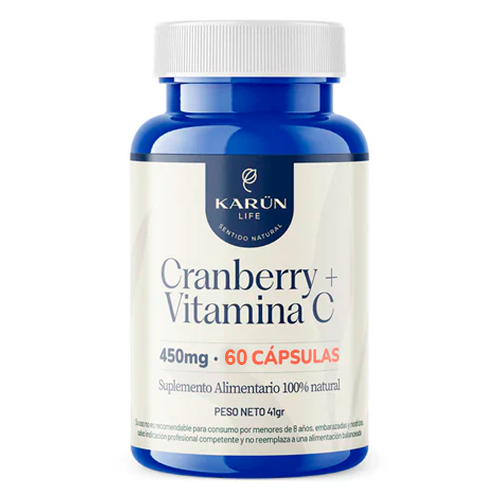 Cranberry + Vitamina C Cápsulas