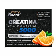 Creatina Xtreme Boost Sobres 5g Sabor Naranja