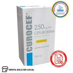 Curocef Suspensión Oral 250mg/5ml Producto Cenabast