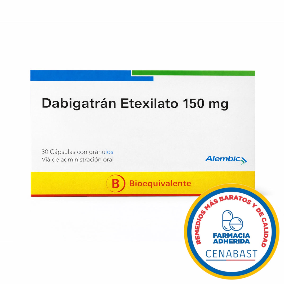 Dabigatrán Etexilato 150mg Cápsulas Producto Cenabast