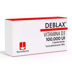 Deblax Cápsula Blanda 100.000UI