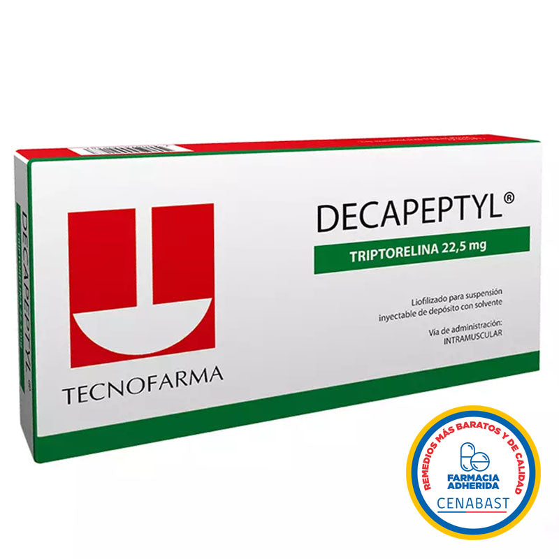 Decapeptyl Polvo para Suspensión Inyectable 22,5mg Producto Cenabast