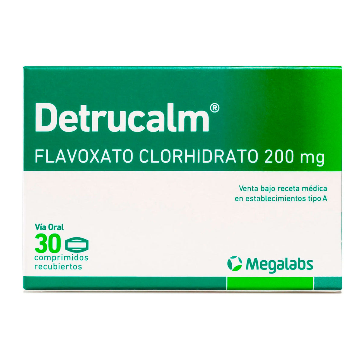 Detrucalm Comprimidos Recubiertos 200mg