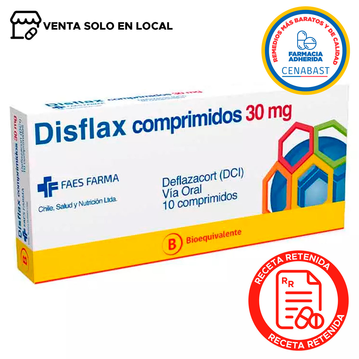 Disflax Comprimidos 30mg Producto Cenabast